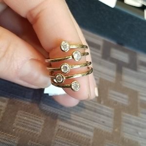 CZ stack ring sz 5